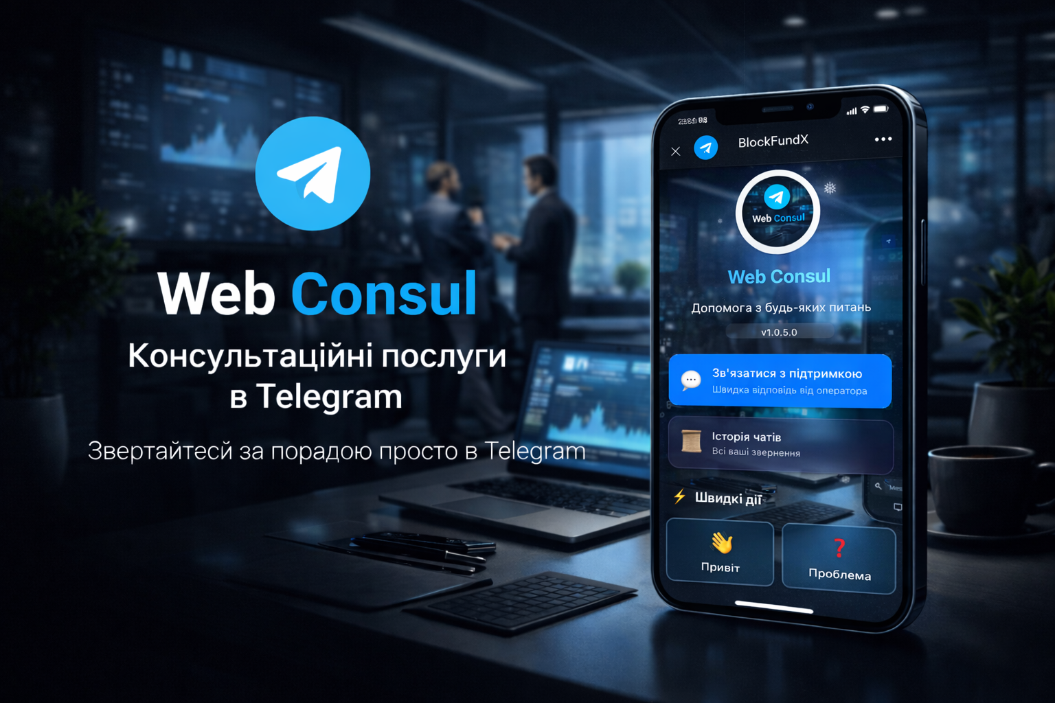 WebConsul — інтерфейс